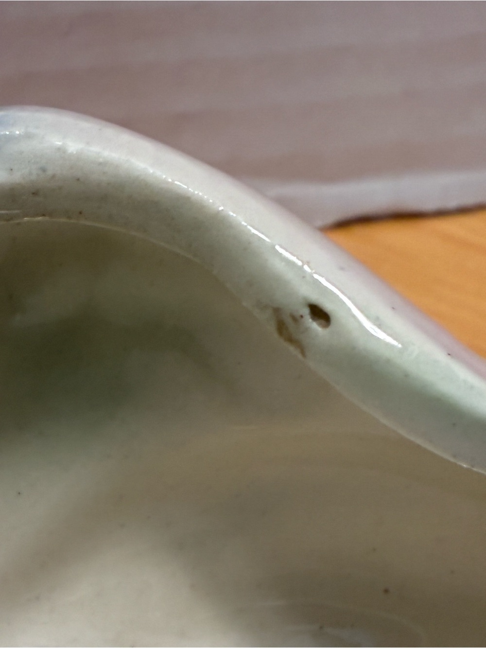 Vintage Pastel Ceramic Kissing Fish Decor - Blue & Pink - Picture 4 of 8